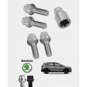 Ecrous antivol de roues Skoda Elroq