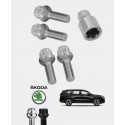 Ecrous antivol de roues Skoda Kodiaq 2